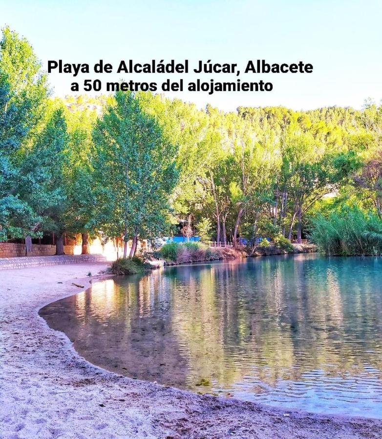 Apartamentos Los Robles Alcala del Jucar Exteriör bild